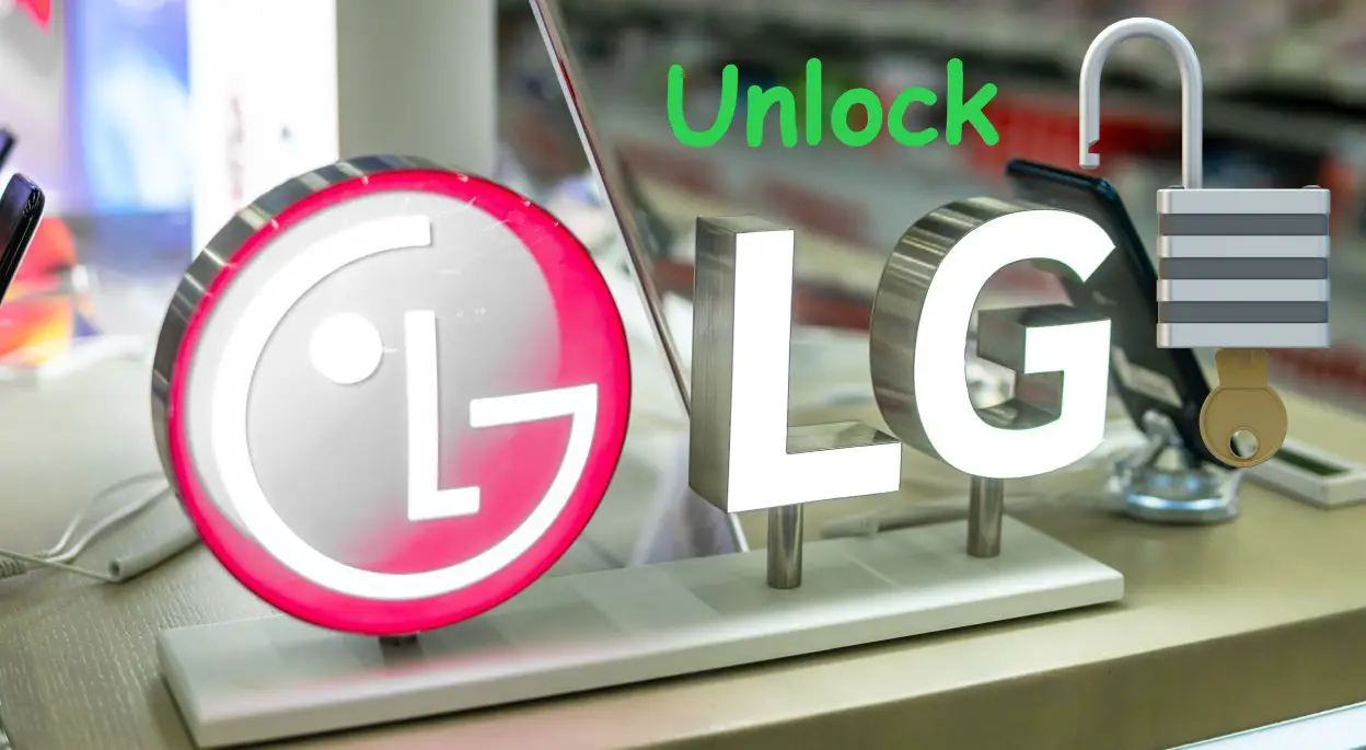 LG unlocking by code