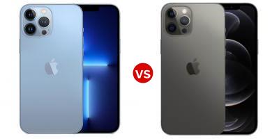Compare Apple iPhone 13 Pro Max vs Apple iPhone 12 Pro Max