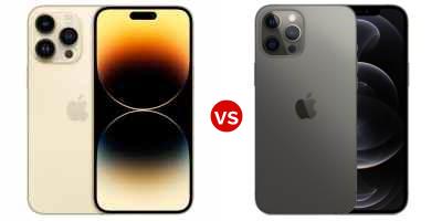Compare Apple iPhone 14 Pro Max vs Apple iPhone 12 Pro Max