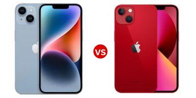 Compare Apple iPhone 14 vs Apple iPhone 13