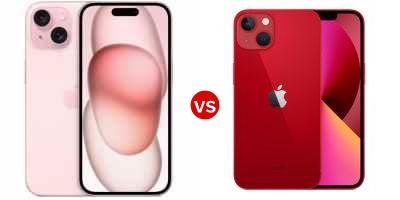 Compare Apple iPhone 15 vs Apple iPhone 13