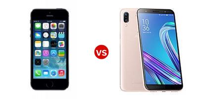 Compare Apple iPhone 5s vs Asus Zenfone Max (M1) ZB555KL