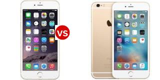 Compare Apple iPhone 6 vs Apple iPhone 6s Plus