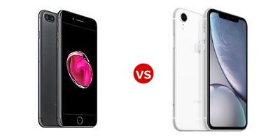 Compare Apple iPhone 7 Plus vs Apple iPhone XR