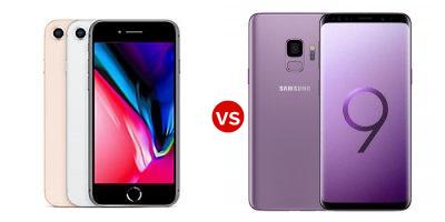 Compare Apple iPhone 8 vs Samsung Galaxy S9