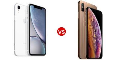 Porównanie Apple iPhone XR z Apple iPhone XS
