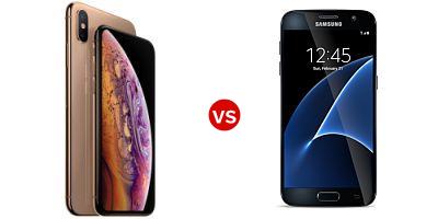 Compare Apple iPhone XS vs Samsung Galaxy S7