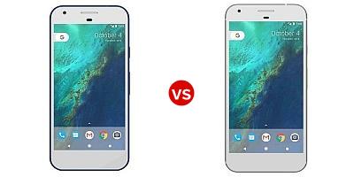 Compare Google Pixel XL vs Google Pixel
