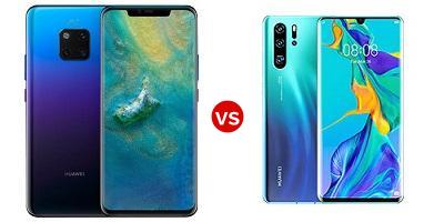 Compare Huawei Mate 20 Pro vs Huawei P30 Pro