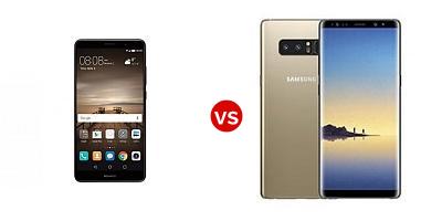Compare Huawei Mate 9 vs Samsung Galaxy Note8