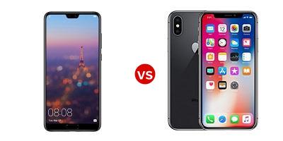 Compare Huawei P20 Pro vs Apple iPhone X