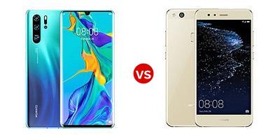 Compare Huawei P30 Pro vs Huawei P10 Lite