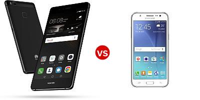 Compare Huawei P9 lite vs Samsung Galaxy J5