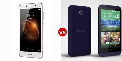 Compare Huawei Y5II vs HTC Desire 510