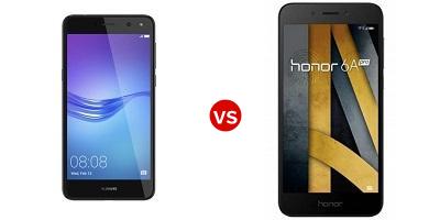 Compare Huawei Y6 (2017) vs Huawei Honor 6A (Pro)