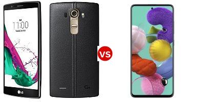Compare LG G4 vs Samsung Galaxy A71