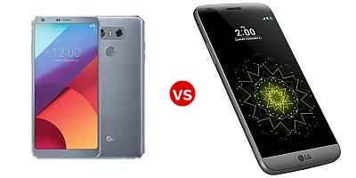 Compare LG G6 vs LG G5