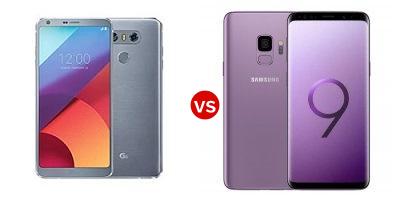Compare LG G6 vs Samsung Galaxy S9