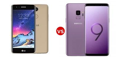 Compare LG K8 (2017) vs Samsung Galaxy S9
