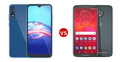 Compare Motorola Moto E (2020) vs Motorola Moto Z3 Play