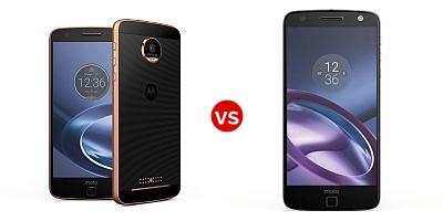 Compare Motorola Moto Z Force vs Motorola Moto Z