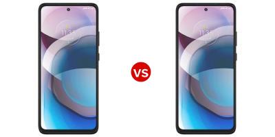 Compare Motorola one 5G UW ace vs Motorola one 5G UW ace