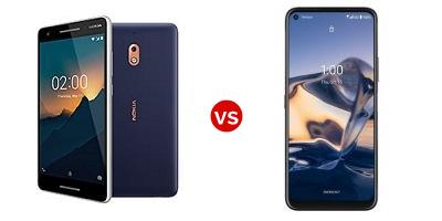 Compare Nokia 2.1 vs Nokia 8 V 5G UW
