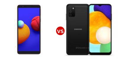 Compare Samsung Galaxy A01 Core vs Samsung Galaxy A03s