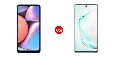 Compare Samsung Galaxy A10s vs Samsung Galaxy Note10