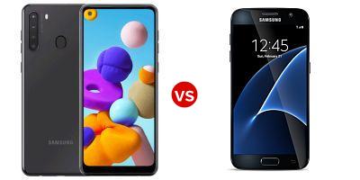 Compare Samsung Galaxy A21s vs Samsung Galaxy S7