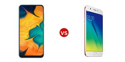 Compare Samsung Galaxy A30 vs Oppo A57