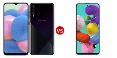 Compare Samsung Galaxy A31 vs Samsung Galaxy A51