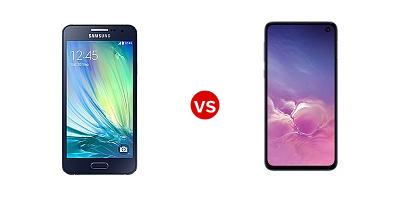 Compare Samsung Galaxy A3 vs Samsung Galaxy S10e