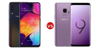 Compare Samsung Galaxy A50 vs Samsung Galaxy S9