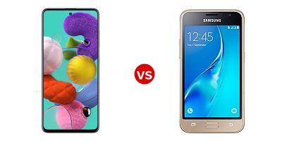 Compare Samsung Galaxy A51 vs Samsung Galaxy J1 (2016)