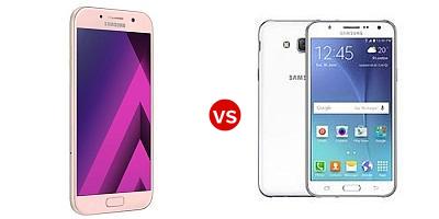 Compare Samsung Galaxy A5 (2017) vs Samsung Galaxy J7