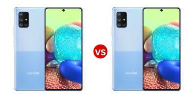 Compare Samsung Galaxy A71 5G UW vs Samsung Galaxy A71 5G UW