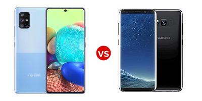 Compare Samsung Galaxy A71 5G UW vs Samsung Galaxy S8