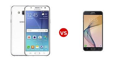 Compare Samsung Galaxy J7 vs Samsung Galaxy J7 Prime