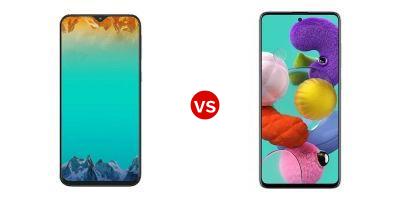 Compare Samsung Galaxy M31s vs Samsung Galaxy A51