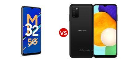 Compare Samsung Galaxy M32 5G vs Samsung Galaxy A03s