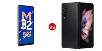 Porównanie Samsung Galaxy M32 5G z Samsung Galaxy Z Fold3 5G