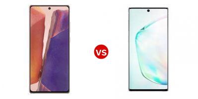 Compare Samsung Galaxy Note20 Ultra 5G vs Samsung Galaxy Note10