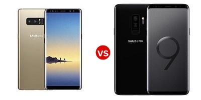 Compare Samsung Galaxy Note8 vs Samsung Galaxy S9+