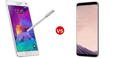 Compare Samsung Galaxy Note 4 (CDMA) vs Samsung Galaxy S8+