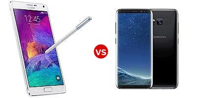 Compare Samsung Galaxy Note 4 (CDMA) vs Samsung Galaxy S8