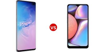 Compare Samsung Galaxy S10+ vs Samsung Galaxy A10s