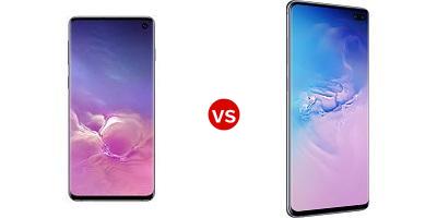 Compare Samsung Galaxy S10 5G vs Samsung Galaxy S10+
