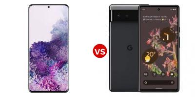 Compare Samsung Galaxy S20+ vs Google Pixel 6