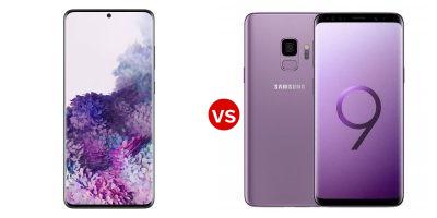 Compare Samsung Galaxy S20+ vs Samsung Galaxy S9